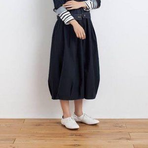 Muji Easy 4-Way Stretch Cotton Balloon Skirt